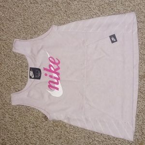 Medium girls Nike purple-pink tank top